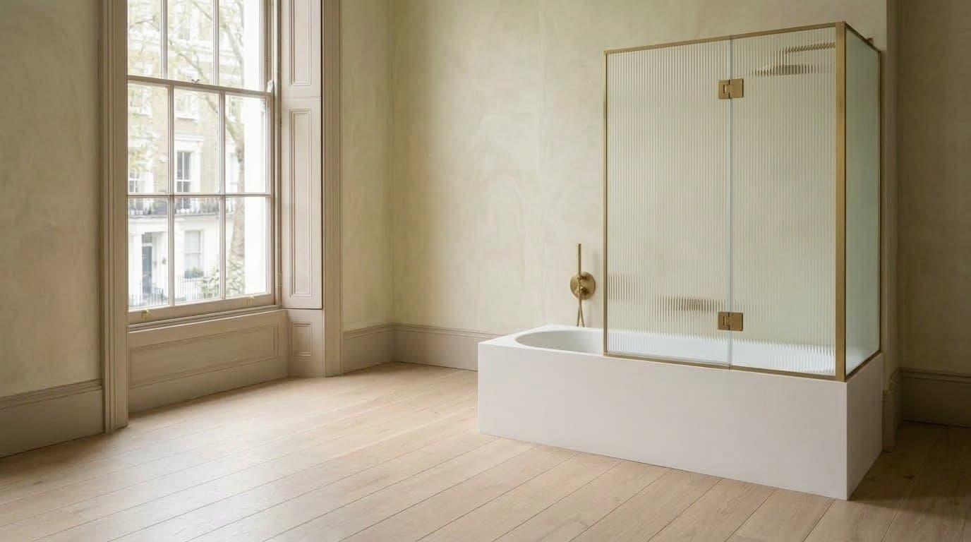 Illustration: bath screen