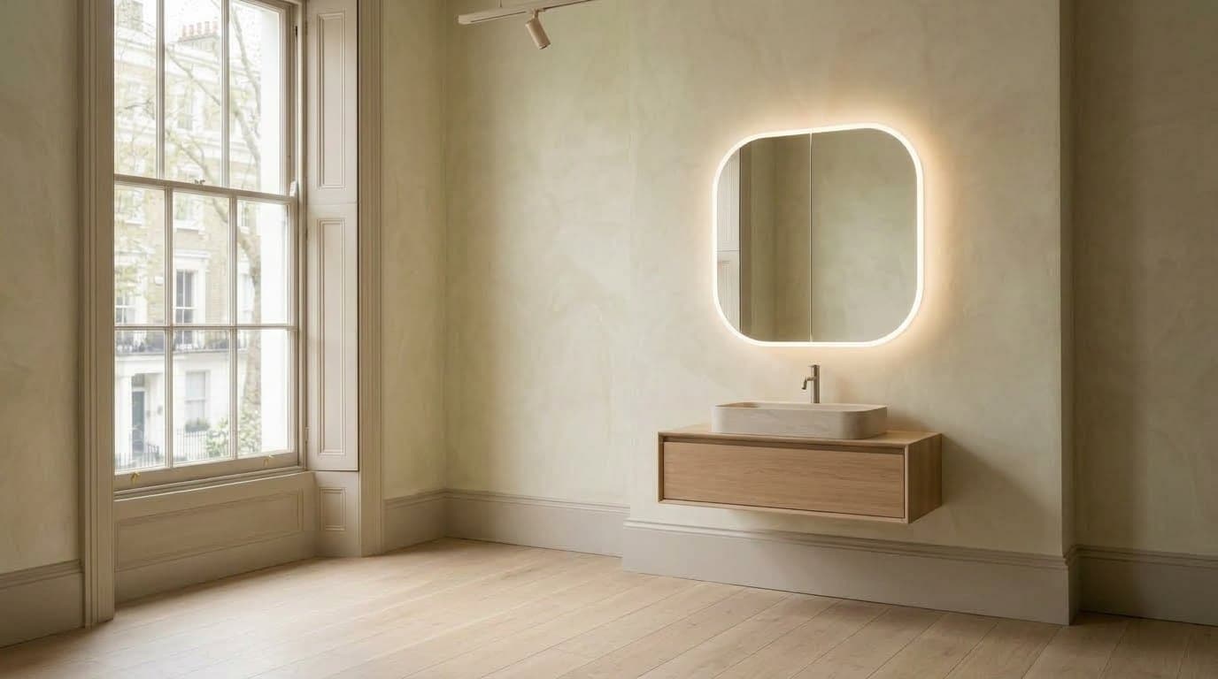 Illustration: storage & mirrors